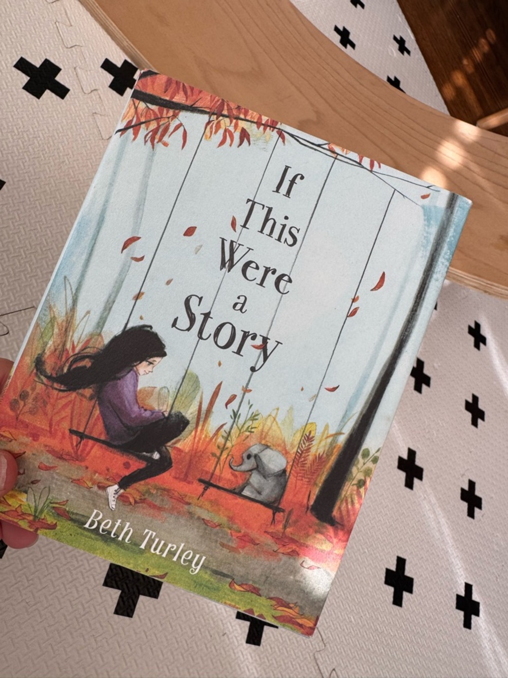 “If this were a story” teen novel with a hard cover